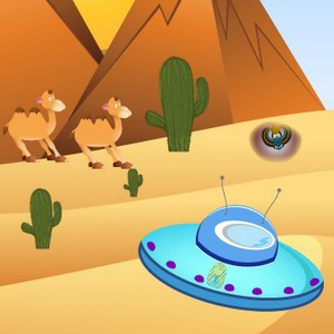 Desert Pyramids: Alien Escape