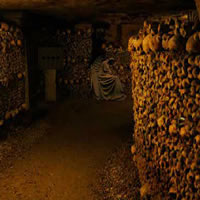 Escape From Catacombs in Paris