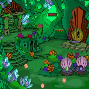 Green Fantasy Cave Escape